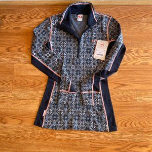 Ladies Kari Traa Rose Long Sleeve Henley - NWT - Sz. Small